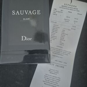 Dior Sauvage Elixir in Black
